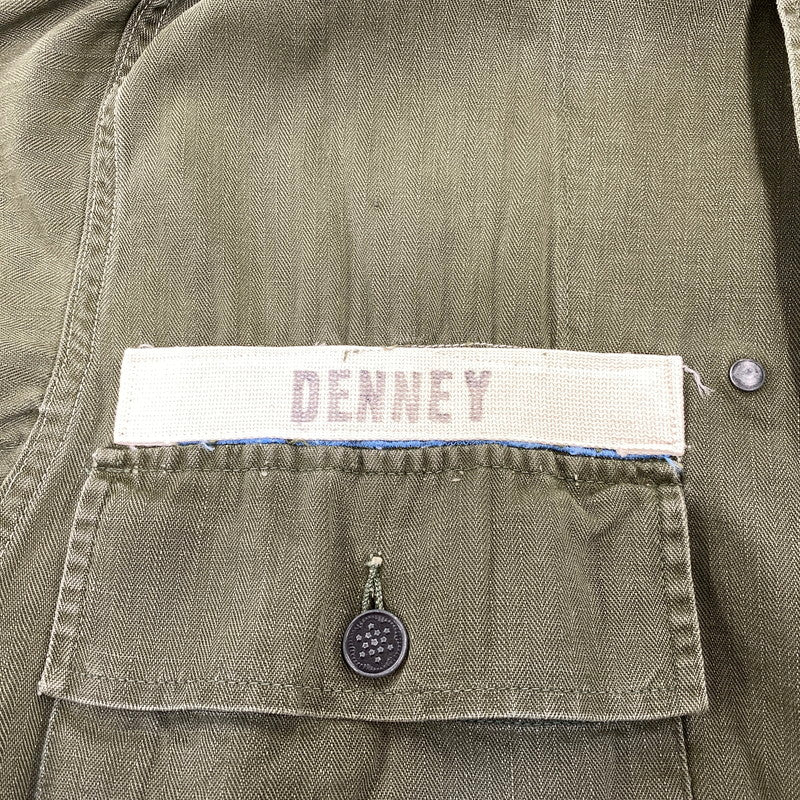 【中古品】【メンズ】 U.S.ARMY ユーエスアーミー M-43 HBT JACKET ジャケット 13スターボタン 146-260818-as-21-izu カラー：カーキ 万代Net店