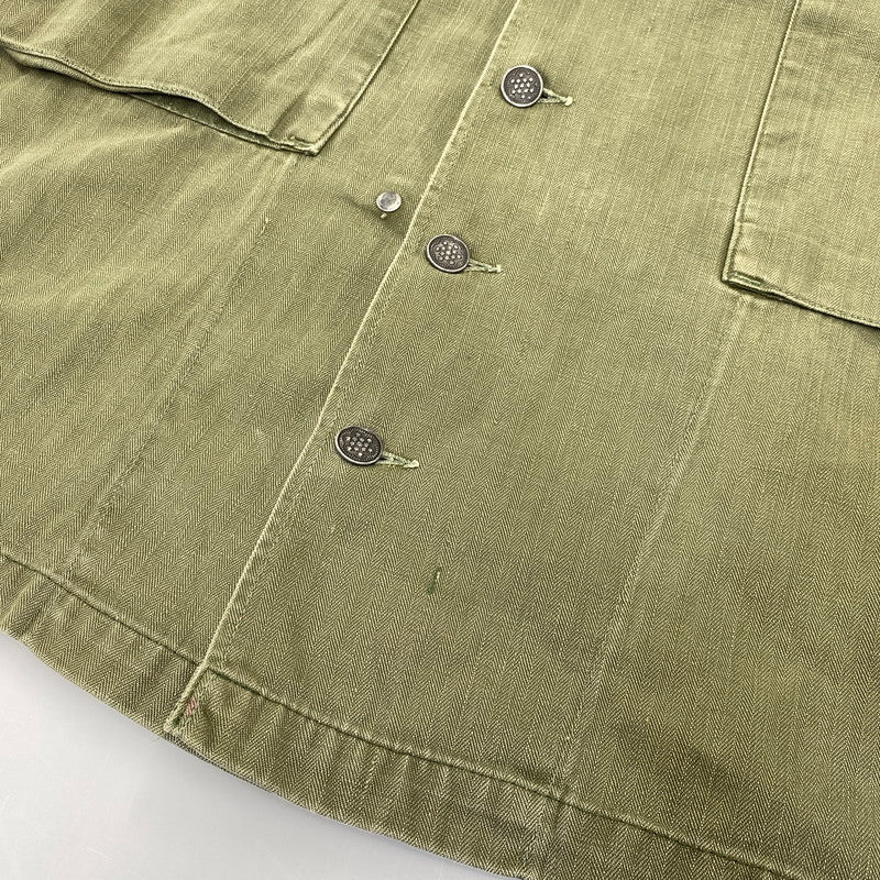 【中古品】【メンズ】 U.S.ARMY ユーエスアーミー M-43 HBT JACKET ジャケット 13スターボタン 146-260818-as-21-izu カラー：カーキ 万代Net店
