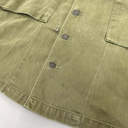 【中古品】【メンズ】 U.S.ARMY ユーエスアーミー M-43 HBT JACKET ジャケット 13スターボタン 146-260818-as-21-izu カラー：カーキ 万代Net店