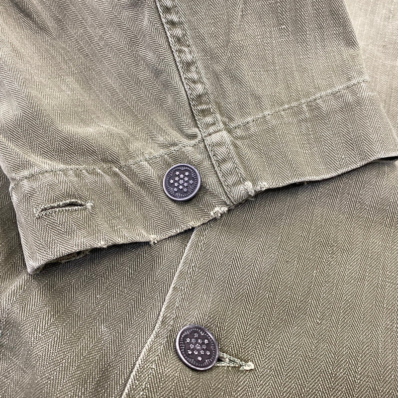 【中古品】【メンズ】 U.S.ARMY ユーエスアーミー M-43 HBT JACKET ジャケット 13スターボタン 146-260818-as-21-izu カラー：カーキ 万代Net店