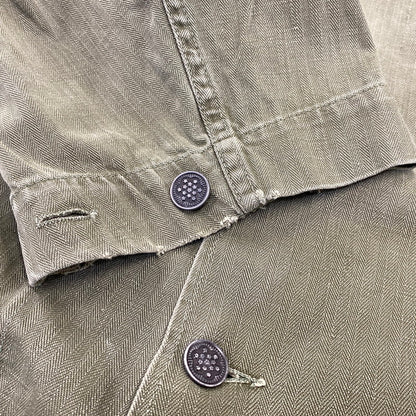 【中古品】【メンズ】 U.S.ARMY ユーエスアーミー M-43 HBT JACKET ジャケット 13スターボタン 146-260818-as-21-izu カラー：カーキ 万代Net店