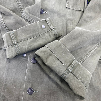 【中古品】【メンズ】 U.S.ARMY ユーエスアーミー M-43 HBT JACKET ジャケット 13スターボタン 146-260818-as-21-izu カラー：カーキ 万代Net店