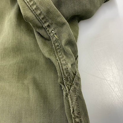 【中古品】【メンズ】 U.S.ARMY ユーエスアーミー M-43 HBT JACKET ジャケット 13スターボタン 146-260818-as-21-izu カラー：カーキ 万代Net店