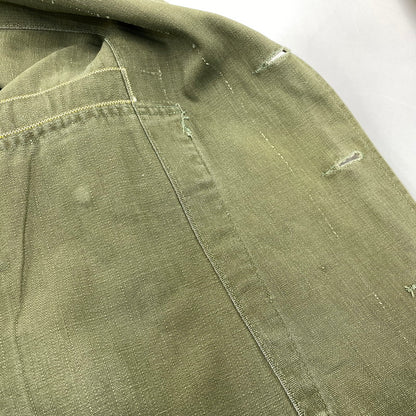 【中古品】【メンズ】 U.S.ARMY ユーエスアーミー M-43 HBT JACKET ジャケット 13スターボタン 146-260818-as-21-izu カラー：カーキ 万代Net店