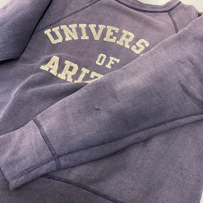 【現状渡し品】【メンズ】 VINTAGE UNIVERSITY OF ARIZONA RAGLANSLEEVE SWEAT SHIRT ラグランスリーブ スウェットシャツ トップス 146-260817-kh-03-izu カラー：パープル系 万代Net店