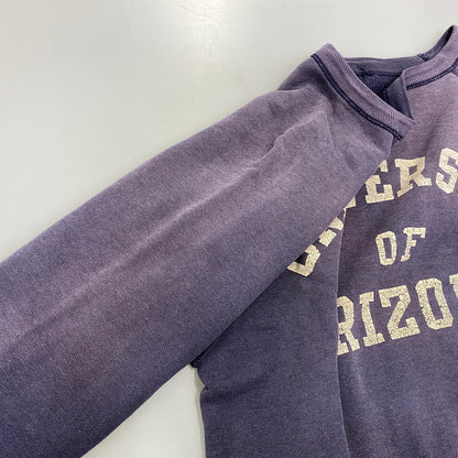 【現状渡し品】【メンズ】 VINTAGE UNIVERSITY OF ARIZONA RAGLANSLEEVE SWEAT SHIRT ラグランスリーブ スウェットシャツ トップス 146-260817-kh-03-izu カラー：パープル系 万代Net店