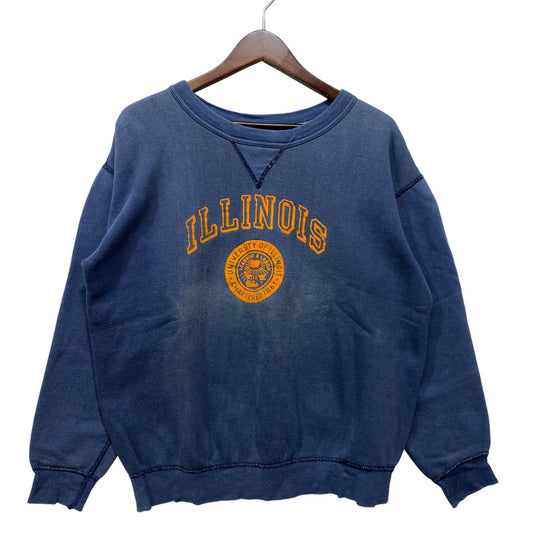 【現状渡し品】【メンズ】 VINTAGE 前V ILLNOIS SWEAT SHIRT スウェットシャツ トップス 146-260817-kh-04-izu カラー：ブルー 万代Net店