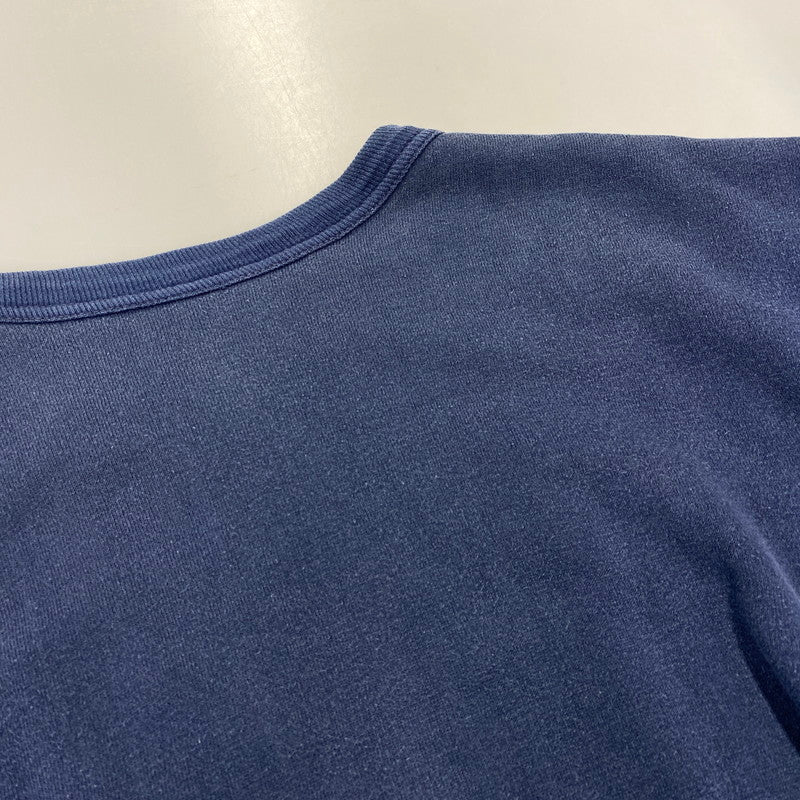 【現状渡し品】【メンズ】 VINTAGE 前V ILLNOIS SWEAT SHIRT スウェットシャツ トップス 146-260817-kh-04-izu カラー：ブルー 万代Net店