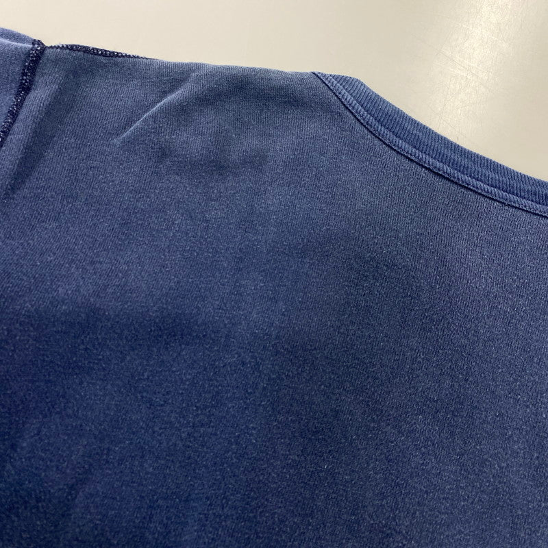 【現状渡し品】【メンズ】 VINTAGE 前V ILLNOIS SWEAT SHIRT スウェットシャツ トップス 146-260817-kh-04-izu カラー：ブルー 万代Net店
