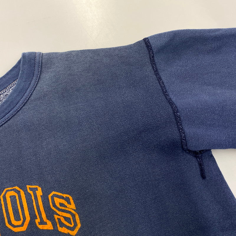 【現状渡し品】【メンズ】 VINTAGE 前V ILLNOIS SWEAT SHIRT スウェットシャツ トップス 146-260817-kh-04-izu カラー：ブルー 万代Net店