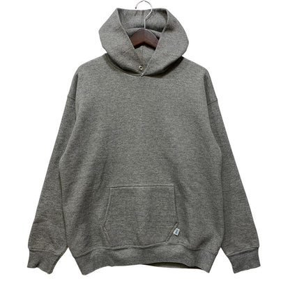【中古品】【メンズ】 DISCUS ディスカス USA製 90’S PULLOVER HOODIE プルオーバー フーディー トップス 長袖 146-260828-cs-02-izu サイズ：L カラー：グレー 万代Net店