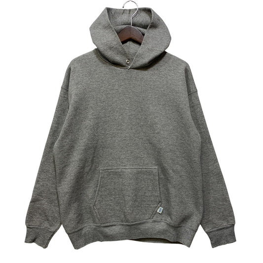 【中古品】【メンズ】 DISCUS ディスカス USA製 90’S PULLOVER HOODIE プルオーバー フーディー トップス 長袖 146-260828-cs-02-izu サイズ：L カラー：グレー 万代Net店