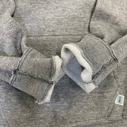 【中古品】【メンズ】 DISCUS ディスカス USA製 90’S PULLOVER HOODIE プルオーバー フーディー トップス 長袖 146-260828-cs-02-izu サイズ：L カラー：グレー 万代Net店