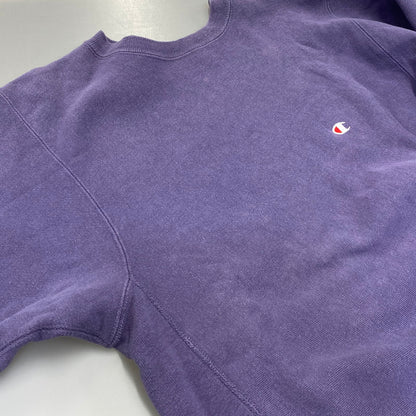 【中古品】【メンズ】 Champion チャンピオン REVERSE WEAVE SWEATSHIRT リバースウィーブ スウェットシャツ USA製 146-260818-as-13-izu サイズ：L カラー：パープル 万代Net店