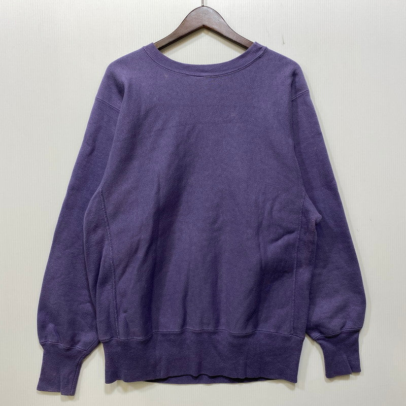 【中古品】【メンズ】 Champion チャンピオン REVERSE WEAVE SWEATSHIRT リバースウィーブ スウェットシャツ USA製 146-260818-as-13-izu サイズ：L カラー：パープル 万代Net店