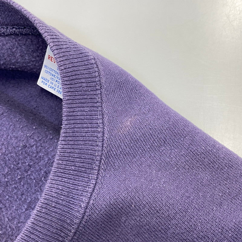 【中古品】【メンズ】 Champion チャンピオン REVERSE WEAVE SWEATSHIRT リバースウィーブ スウェットシャツ USA製 146-260818-as-13-izu サイズ：L カラー：パープル 万代Net店