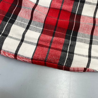 【中古品】【メンズ】 ST. JOHN’S BAY セントジョンズベイ BIG MAC FLANNEL ビッグマック FLANNEL CHECK SHIRT フランネルチェックシャツ 長袖 USA製 146-260818-as-15-izu サイズ：L カラー：レッド系 万代Net店