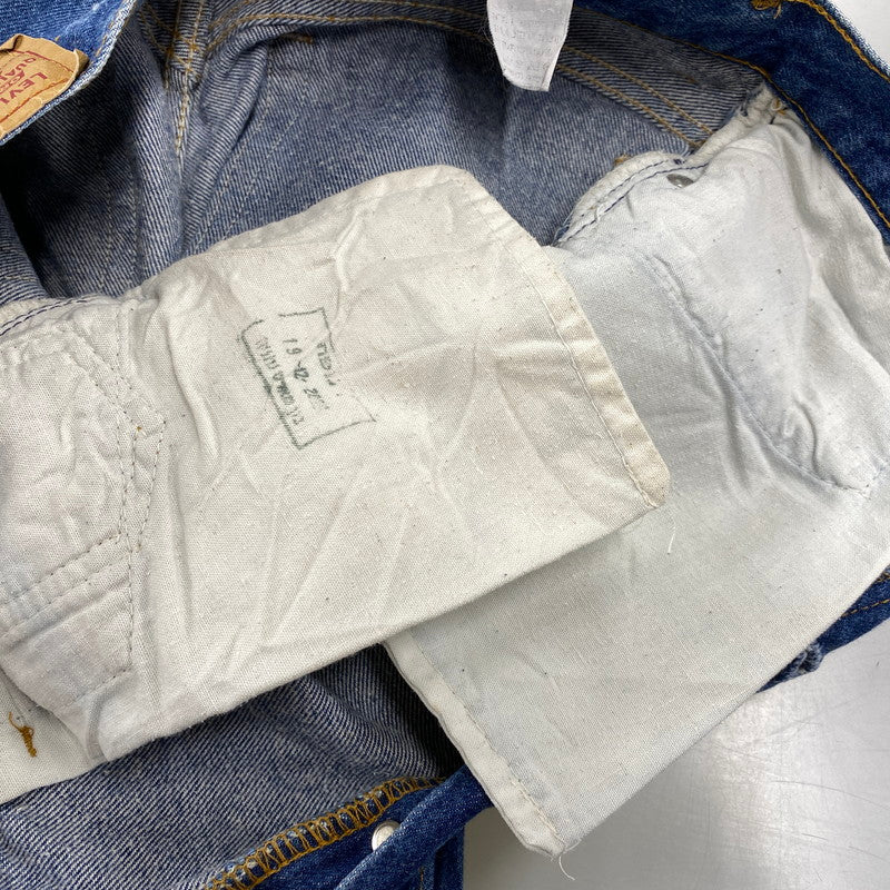 【中古品】【メンズ】 Levi's リーバイス 501XX DENIM PANTS デニムパンツ ジーンズ 刻印546 USA製 157-260829-as-02-izu サイズ：30×32 カラー：インディゴ 万代Net店