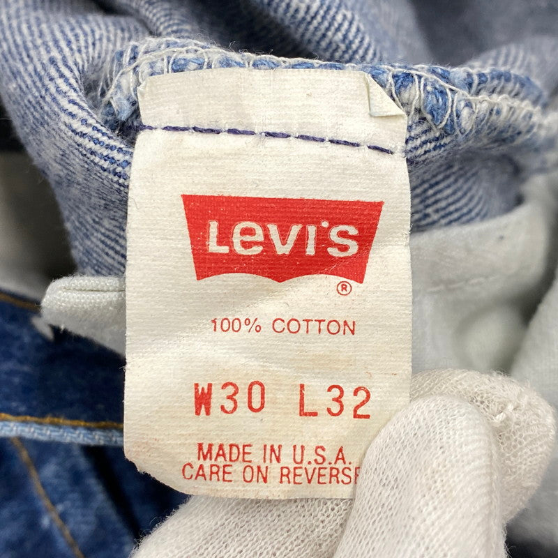 【中古品】【メンズ】 Levi's リーバイス 501XX DENIM PANTS デニムパンツ ジーンズ 刻印546 USA製 157-260829-as-02-izu サイズ：30×32 カラー：インディゴ 万代Net店