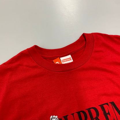 【中古美品】【メンズ】 SUPREME シュプリーム 25FW SKULL TEE スカル Tシャツ トップス 半袖 149-260818-cs-01-izu サイズ：L カラー：レッド 万代Net店