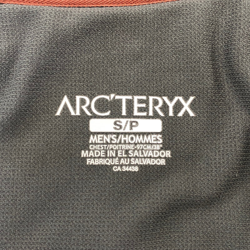 【中古品】【メンズ】 ARC'TERYX アークテリクス POLARTEC FLEECE JACKET 12656 ポーラテック フリース ジャケット 144-260818-as-19-izu サイズ：S カラー：ブラック 万代Net店