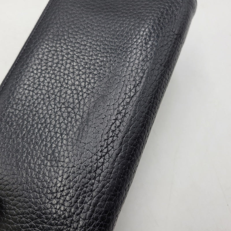 【中古品】【メンズ/レディース】 LOUIS VUITTON ルイ・ヴィトン M58412 ジッピーウォレット ヴェルティカル 長財布 179-260817-as-05-izu カラー：ブラック 万代Net店