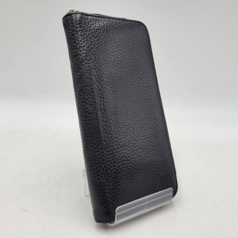 【中古品】【メンズ/レディース】 LOUIS VUITTON ルイ・ヴィトン M58412 ジッピーウォレット ヴェルティカル 長財布 179-260817-as-05-izu カラー：ブラック 万代Net店
