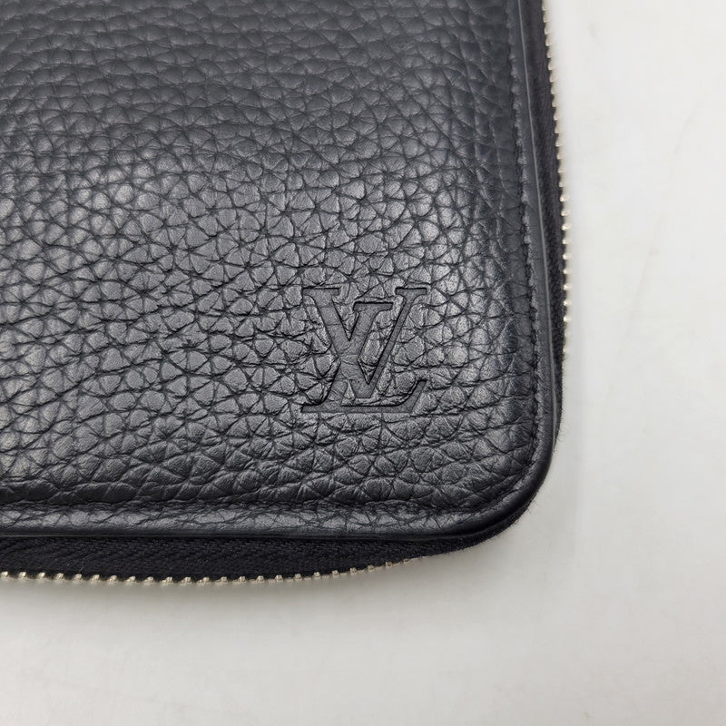 【中古品】【メンズ/レディース】 LOUIS VUITTON ルイ・ヴィトン M58412 ジッピーウォレット ヴェルティカル 長財布 179-260817-as-05-izu カラー：ブラック 万代Net店