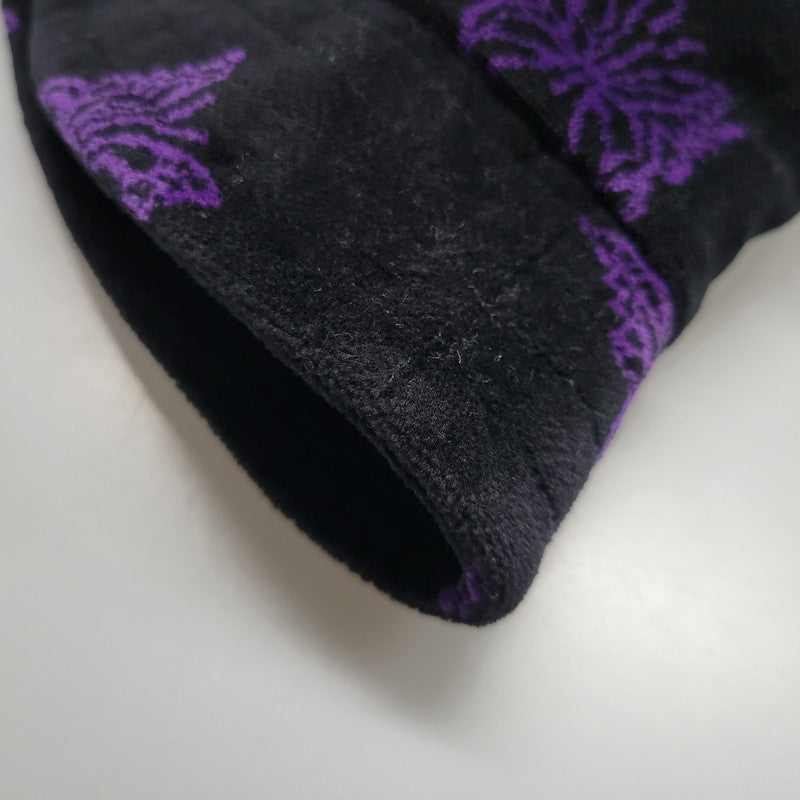 【中古品】【メンズ/レディース】 NEEDLES ニードルス LQ037 BERMUDA HAT - C PE PAPILLON VELOUR バミューダ ハット パピヨン ベロア 帽子 185-260818-cs-25-izu サイズ：M カラー：ブラック 万代Net店
