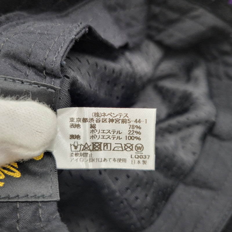 【中古品】【メンズ/レディース】 NEEDLES ニードルス LQ037 BERMUDA HAT - C PE PAPILLON VELOUR バミューダ ハット パピヨン ベロア 帽子 185-260818-cs-25-izu サイズ：M カラー：ブラック 万代Net店