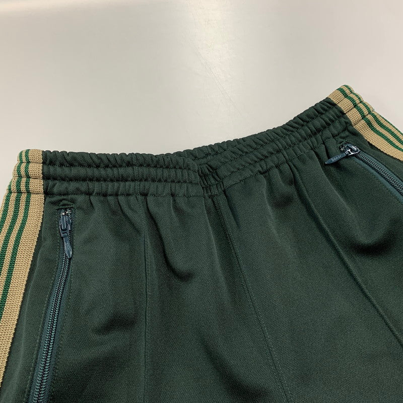 【中古品】【メンズ】 NEEDLES ニードルス JO222 21AW TRACK PANT - POLY SMOOTH トラック パンツ ポリ スムース ボトムス ズボン 151-260818-cs-07-izu サイズ：S カラー：グリーン 万代Net店