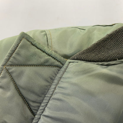 【現状渡し品】【メンズ】 Buzz Rickson's バズリクソンズ MA-1 FLIGHT JACKET M13519 フライトジャケット M品番 145-260818-as-06-izu サイズ：L カラー：グリーン系 万代Net店