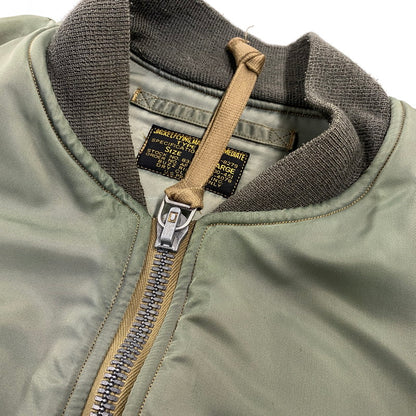 【現状渡し品】【メンズ】 Buzz Rickson's バズリクソンズ MA-1 FLIGHT JACKET M13519 フライトジャケット M品番 145-260818-as-06-izu サイズ：L カラー：グリーン系 万代Net店