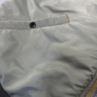 【現状渡し品】【メンズ】 Buzz Rickson's バズリクソンズ MA-1 FLIGHT JACKET M13519 フライトジャケット M品番 145-260818-as-06-izu サイズ：L カラー：グリーン系 万代Net店