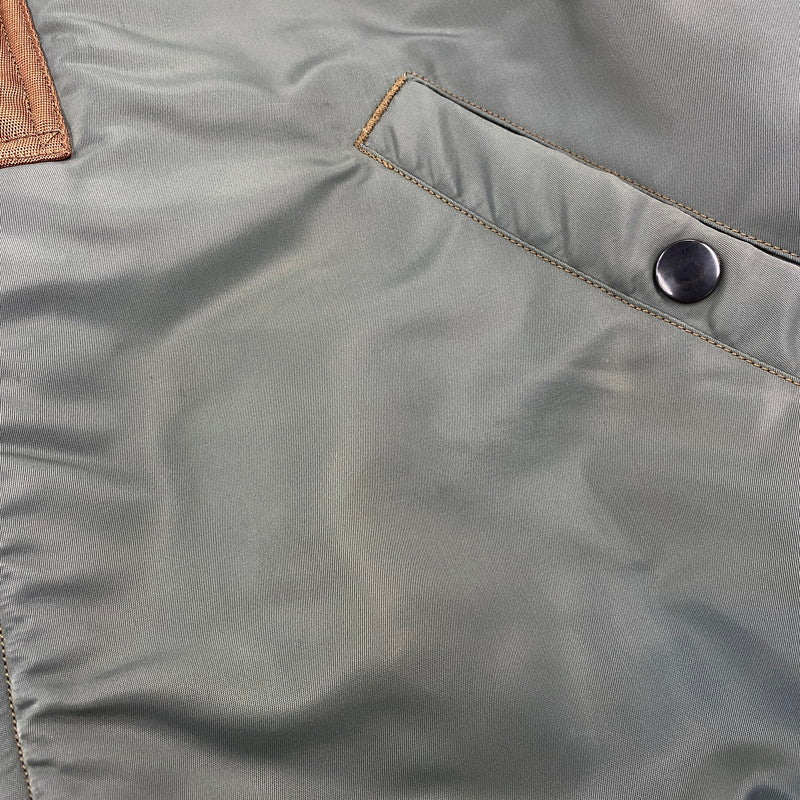 【現状渡し品】【メンズ】 Buzz Rickson's バズリクソンズ MA-1 FLIGHT JACKET M13519 フライトジャケット M品番 145-260818-as-06-izu サイズ：L カラー：グリーン系 万代Net店