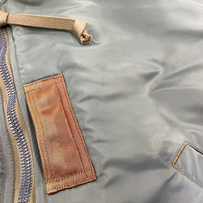 【現状渡し品】【メンズ】 Buzz Rickson's バズリクソンズ MA-1 FLIGHT JACKET M13519 フライトジャケット M品番 145-260818-as-06-izu サイズ：L カラー：グリーン系 万代Net店