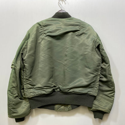 【現状渡し品】【メンズ】 Buzz Rickson's バズリクソンズ MA-1 FLIGHT JACKET M13519 フライトジャケット M品番 145-260818-as-06-izu サイズ：L カラー：グリーン系 万代Net店