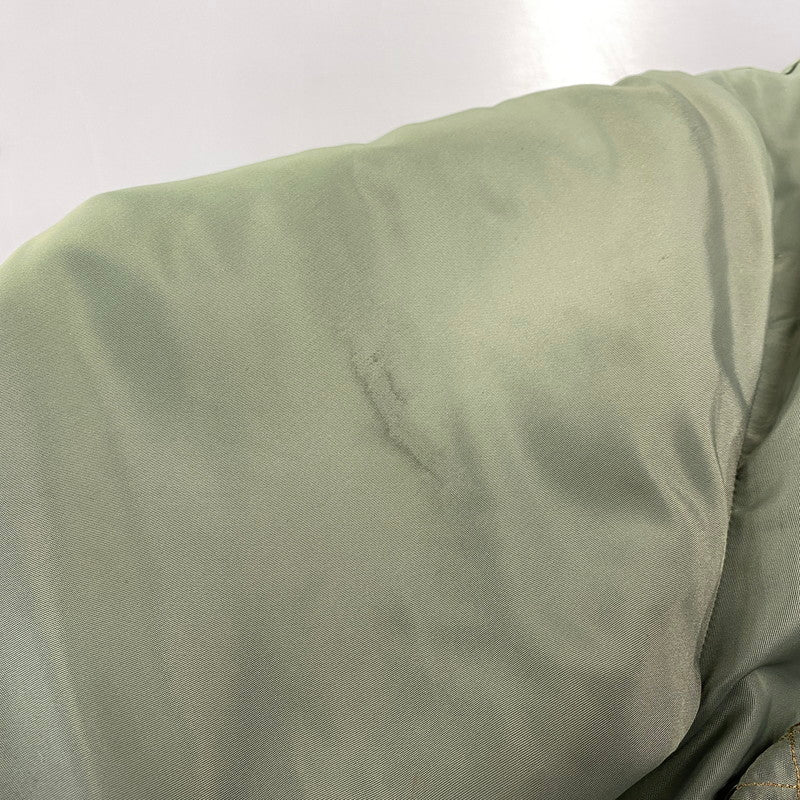 【現状渡し品】【メンズ】 Buzz Rickson's バズリクソンズ MA-1 FLIGHT JACKET M13519 フライトジャケット M品番 145-260818-as-06-izu サイズ：L カラー：グリーン系 万代Net店