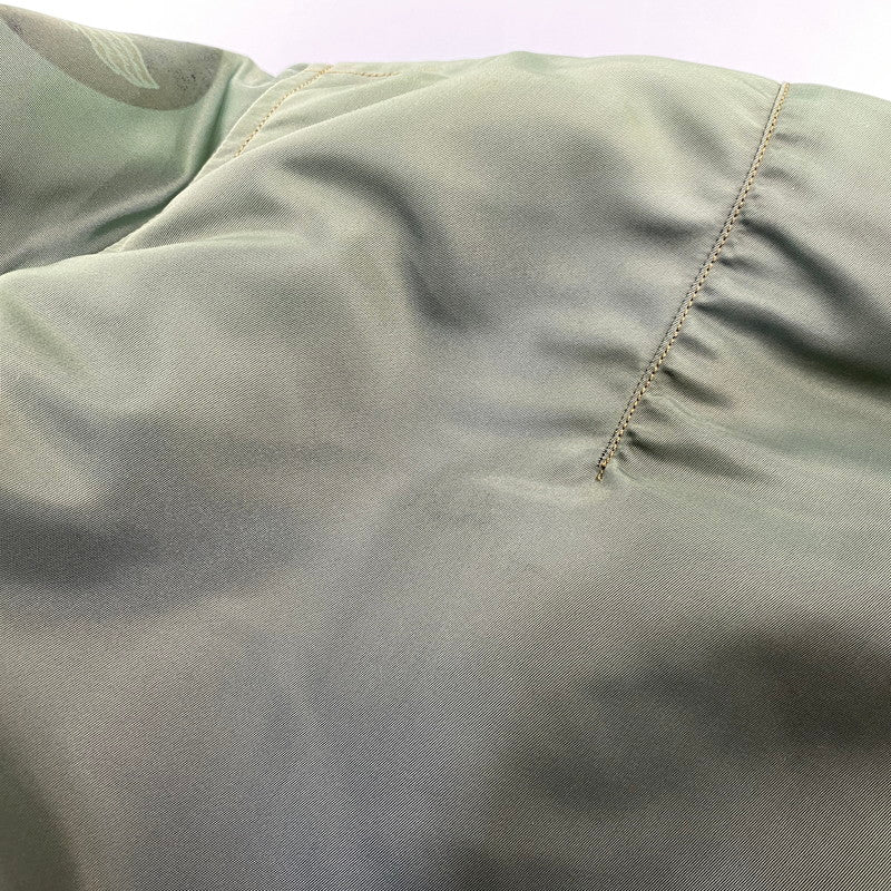 【現状渡し品】【メンズ】 Buzz Rickson's バズリクソンズ MA-1 FLIGHT JACKET M13519 フライトジャケット M品番 145-260818-as-06-izu サイズ：L カラー：グリーン系 万代Net店