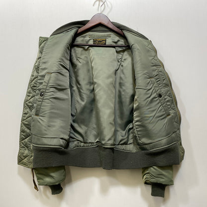 【現状渡し品】【メンズ】 Buzz Rickson's バズリクソンズ MA-1 FLIGHT JACKET M13519 フライトジャケット M品番 145-260818-as-06-izu サイズ：L カラー：グリーン系 万代Net店