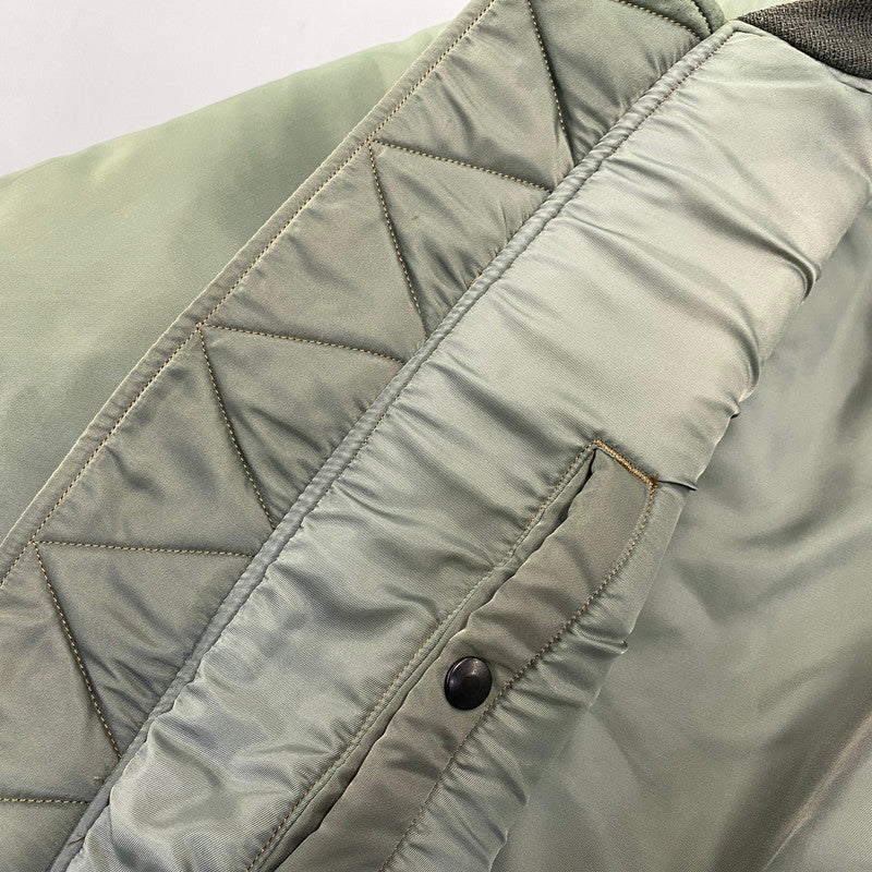 【現状渡し品】【メンズ】 Buzz Rickson's バズリクソンズ MA-1 FLIGHT JACKET M13519 フライトジャケット M品番 145-260818-as-06-izu サイズ：L カラー：グリーン系 万代Net店