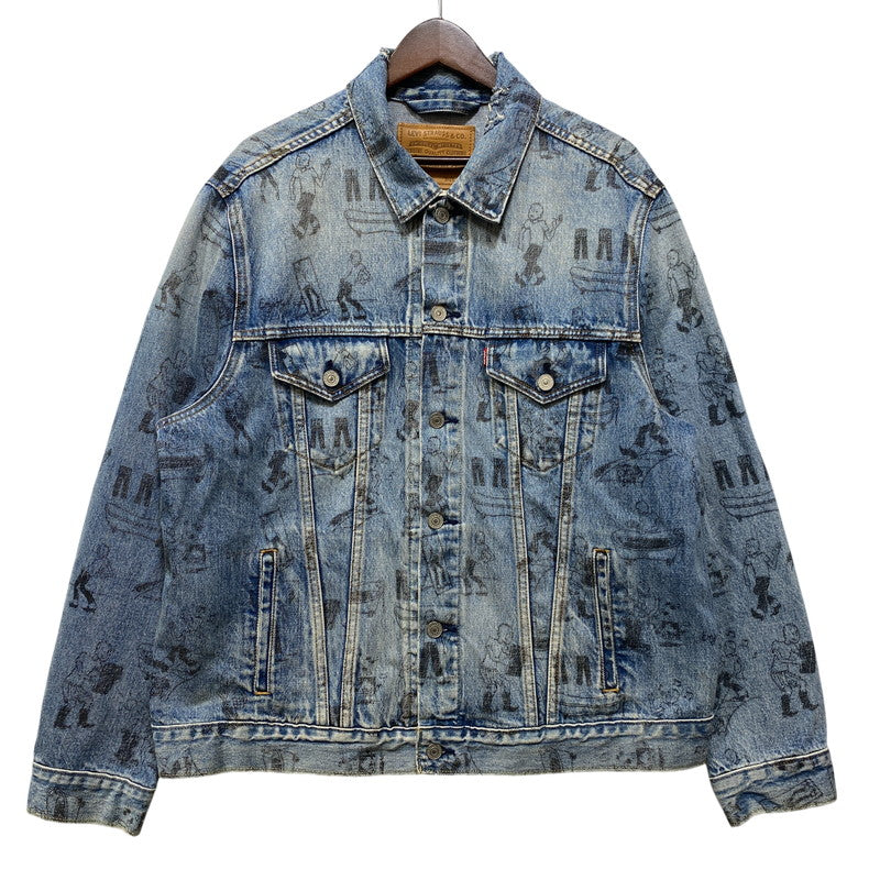 【中古品】【メンズ】 LEVI'S PREMIUM リーバイス プレミアム DENIM JACKET 77380-0031 デニムジャケット 145-260818-as-07-izu サイズ：L カラー：インディゴ 万代Net店