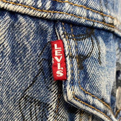 【中古品】【メンズ】 LEVI'S PREMIUM リーバイス プレミアム DENIM JACKET 77380-0031 デニムジャケット 145-260818-as-07-izu サイズ：L カラー：インディゴ 万代Net店