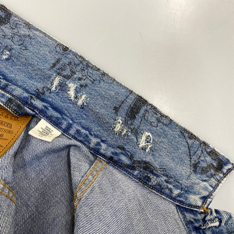 【中古品】【メンズ】 LEVI'S PREMIUM リーバイス プレミアム DENIM JACKET 77380-0031 デニムジャケット 145-260818-as-07-izu サイズ：L カラー：インディゴ 万代Net店