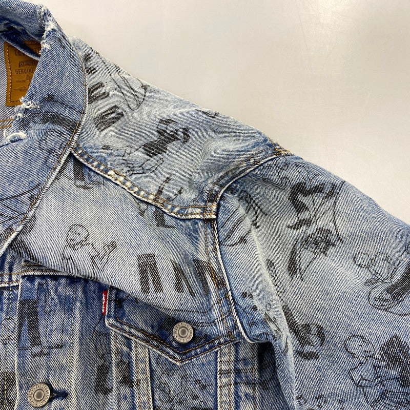 【中古品】【メンズ】 LEVI'S PREMIUM リーバイス プレミアム DENIM JACKET 77380-0031 デニムジャケット 145-260818-as-07-izu サイズ：L カラー：インディゴ 万代Net店