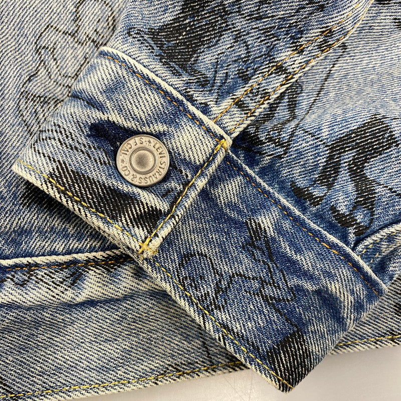 【中古品】【メンズ】 LEVI'S PREMIUM リーバイス プレミアム DENIM JACKET 77380-0031 デニムジャケット 145-260818-as-07-izu サイズ：L カラー：インディゴ 万代Net店