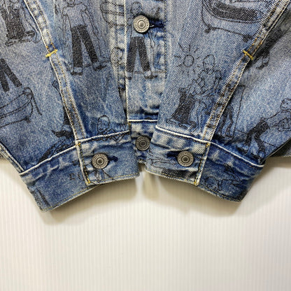 【中古品】【メンズ】 LEVI'S PREMIUM リーバイス プレミアム DENIM JACKET 77380-0031 デニムジャケット 145-260818-as-07-izu サイズ：L カラー：インディゴ 万代Net店