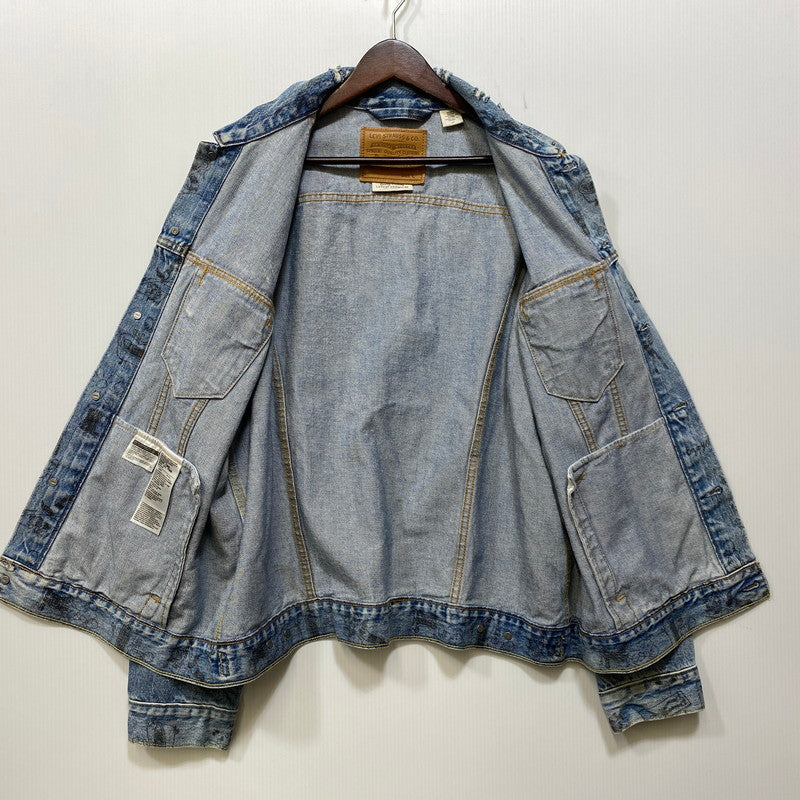 【中古品】【メンズ】 LEVI'S PREMIUM リーバイス プレミアム DENIM JACKET 77380-0031 デニムジャケット 145-260818-as-07-izu サイズ：L カラー：インディゴ 万代Net店