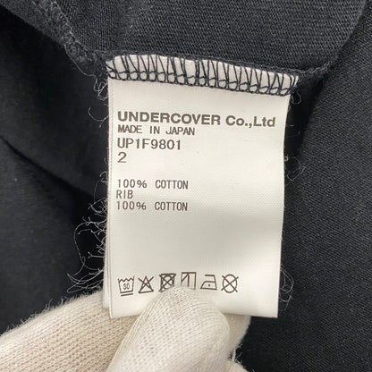 【中古品】【メンズ】 UNDERCOVER アンダーカバー GURUGURU TEE UP1F9801 半袖 Tシャツ 140-260818-as-09-izu サイズ：2 カラー：ブラック 万代Net店