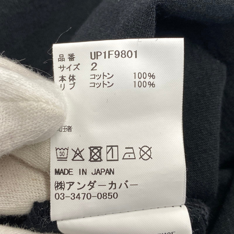 【中古品】【メンズ】 UNDERCOVER アンダーカバー GURUGURU TEE UP1F9801 半袖 Tシャツ 140-260818-as-09-izu サイズ：2 カラー：ブラック 万代Net店